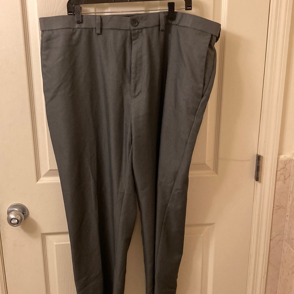 2 pair grey pants 42x 29 Haggar Classic fit